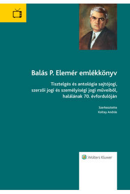 Balás P. Elemér Emlékkönyv Balás P. Elemér Emlékkönyv