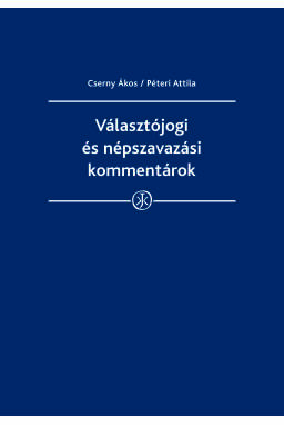 Választójogi és népszavazási kommentárok Választójogi és népszavazási kommentárok
