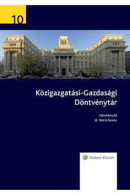 Közigazgatási-Gazdasági Döntvénytár Közigazgatási-Gazdasági Döntvénytár